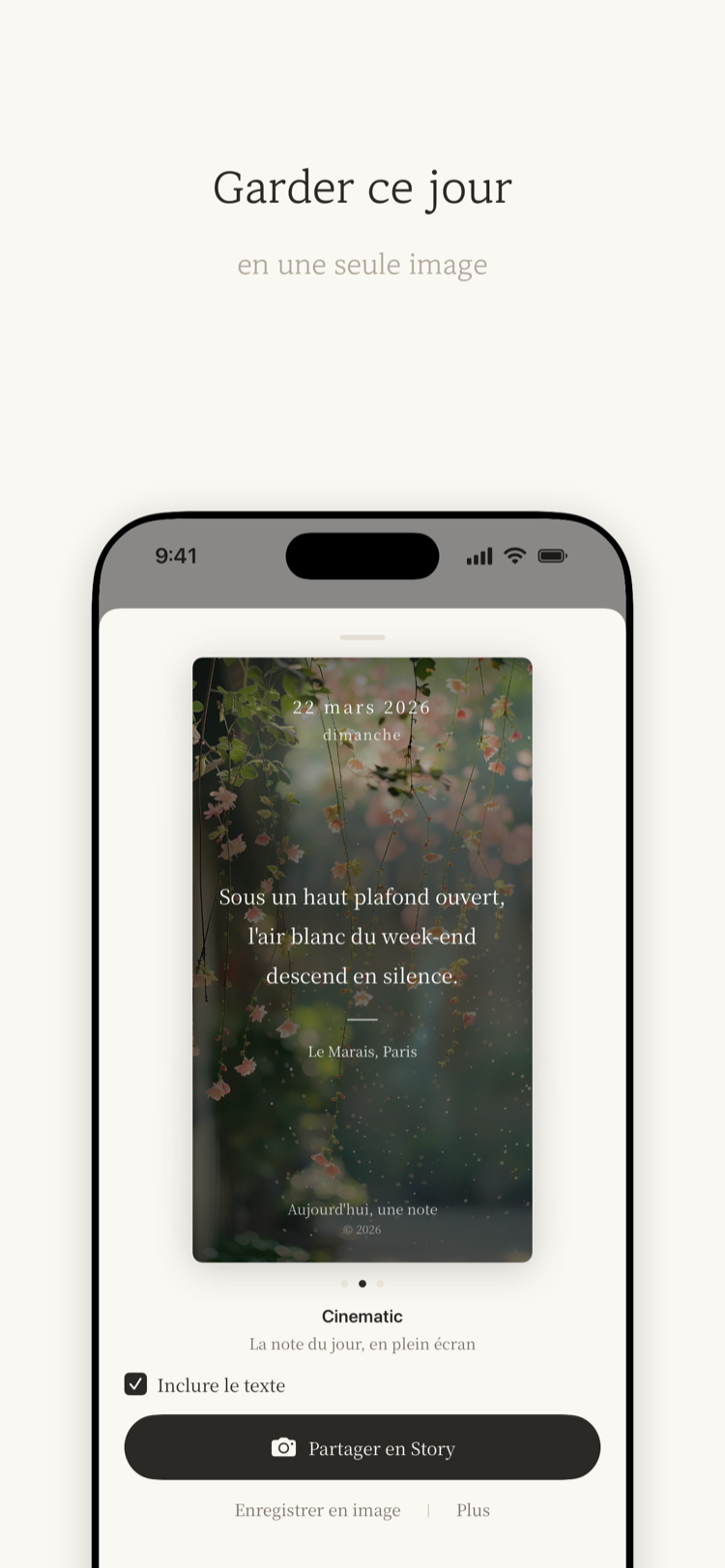 Widget Tirage du jour